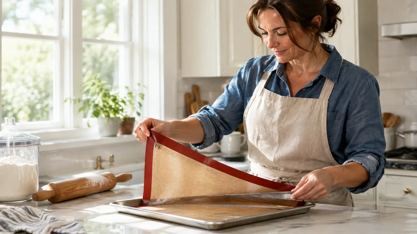OXO Silicone Baking Mat vs Parchment Paper
